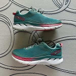 Hoka One One W Clifton 5 1093756 GSCN Running Sneakers Size 9 Women's